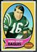 1970 Topps Norm Snead football card
