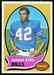 1970 Topps George Byrd football card
