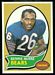 1970 Topps Bennie McRae football card
