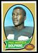 1970 Topps Paul Warfield football card