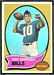 1970 Topps Dan Darragh football card