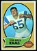 1970 Topps Tom Mack football card