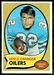 1970 Topps Hoyle Granger football card