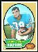 1970 Topps football card #162: Larry Csonka
