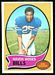 1970 Topps Haven Moses football card
