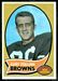 1970 Topps Gary Collins football card