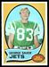 1970 Topps football card #176: George Sauer Jr.