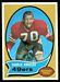 1970 Topps Charlie Krueger football card