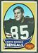 1970 Topps Martin Baccaglio football card