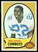 1970 Topps Bob Hayes football card