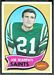 1970 Topps football card #193: Joe Scarpati