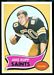 1970 Topps Jake Kupp football card