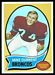 1970 Topps Mike Current football card