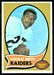 1970 Topps Charlie Smith football card