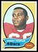 1970 Topps Woody Peoples football card