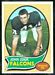 1970 Topps John Zook football card