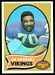 1970 Topps Jim Marshall football card