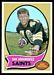 1970 Topps football card #215: Dan Abramowicz