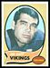 1970 Topps Joe Kapp football card