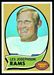 1970 Topps Les Josephson football card