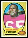 1970 Topps football card #255: Houston Antwine