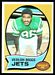 1970 Topps Verlon Biggs football card