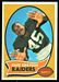 1970 Topps Dave Grayson football card