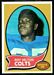 1970 Topps football card #38: Roy Hilton