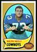 1970 Topps Ralph Neely football card