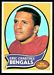 1970 Topps football card #58: Eric Crabtree