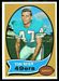1970 Topps Tom Beier football card