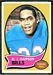 1970 Topps football card