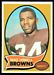 1970 Topps football card #91: Mike Howell