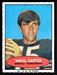 1971 Bazooka Virgil Carter football card