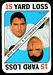 1971 Topps Game Andy Russell football card