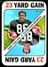 1971 Topps Game Gary Collins football card