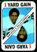 1971 Topps Game Bob Hayes football card