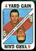 1971 Topps Game Len Dawson football card