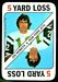 1971 Topps Game Joe Namath football card