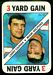 1971 Topps Game Larry Csonka football card