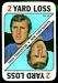 1971 Topps Game Fran Tarkenton football card