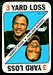 1971 Topps Game Hewritt Dixon football card
