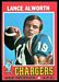1971 Topps Lance Alworth football card