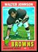 1971 Topps Walter Johnson football card