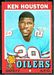 1971 Topps football card #113: Ken Houston