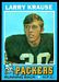1971 Topps Larry Krause football card