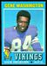 1971 Topps Gene Washington football card