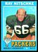 1971 Topps Ray Nitschke football card
