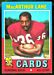 1971 Topps football card #135: MacArthur Lane