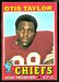 1971 Topps football card #139: Otis Taylor